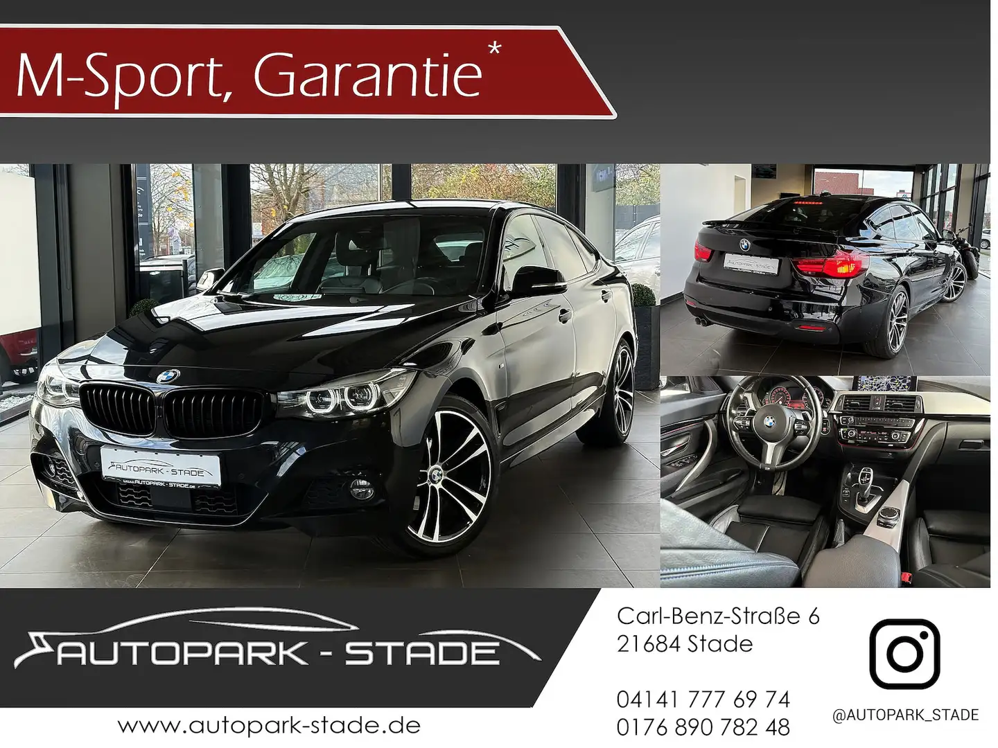 BMW 320 i xDrive M-Sport LED Ass Schwarz - 1