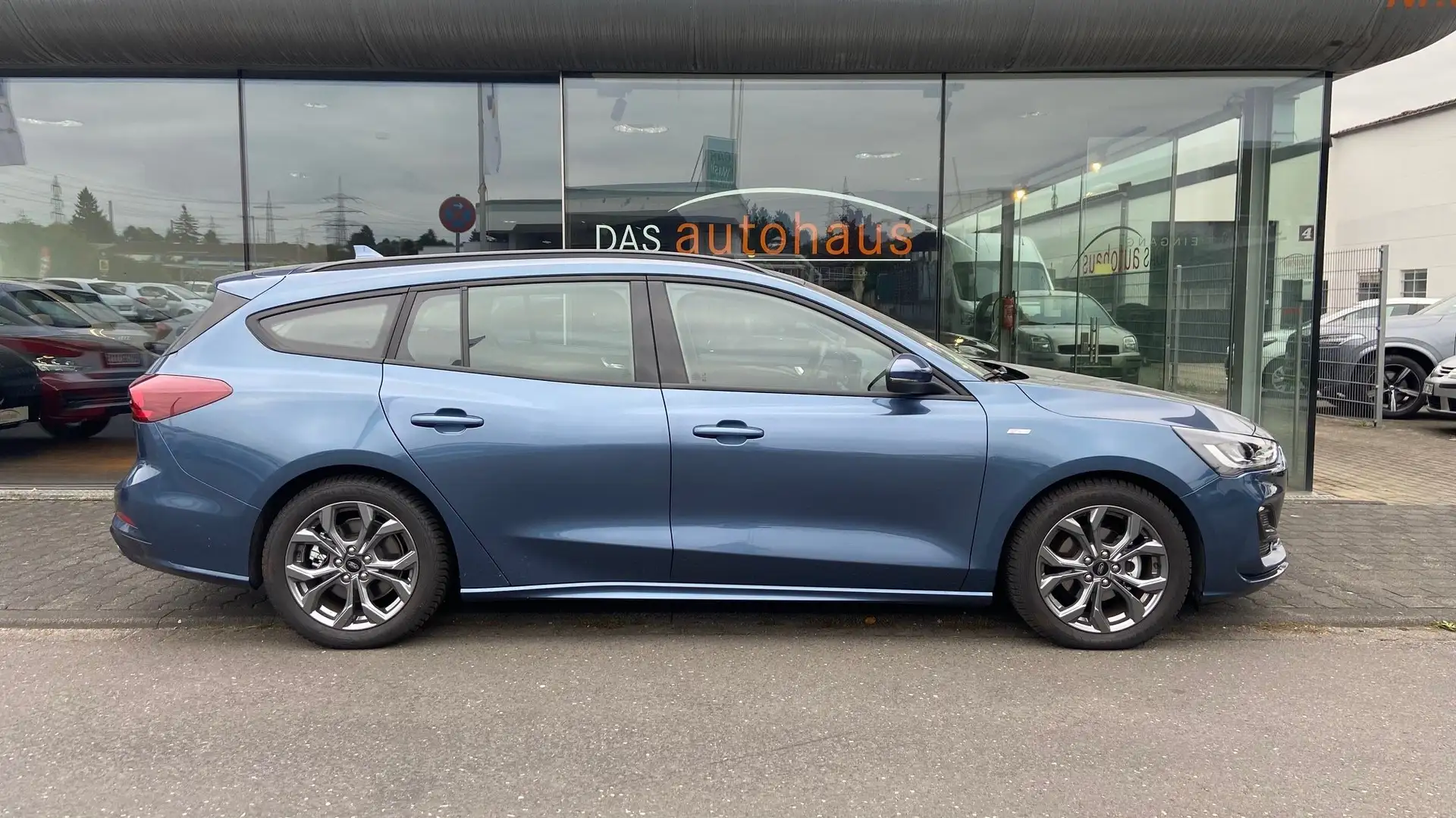 Ford Focus Turnier 1.0EB ST-Line 155 PS NAVI+RFK , PDC , LED Blau - 2