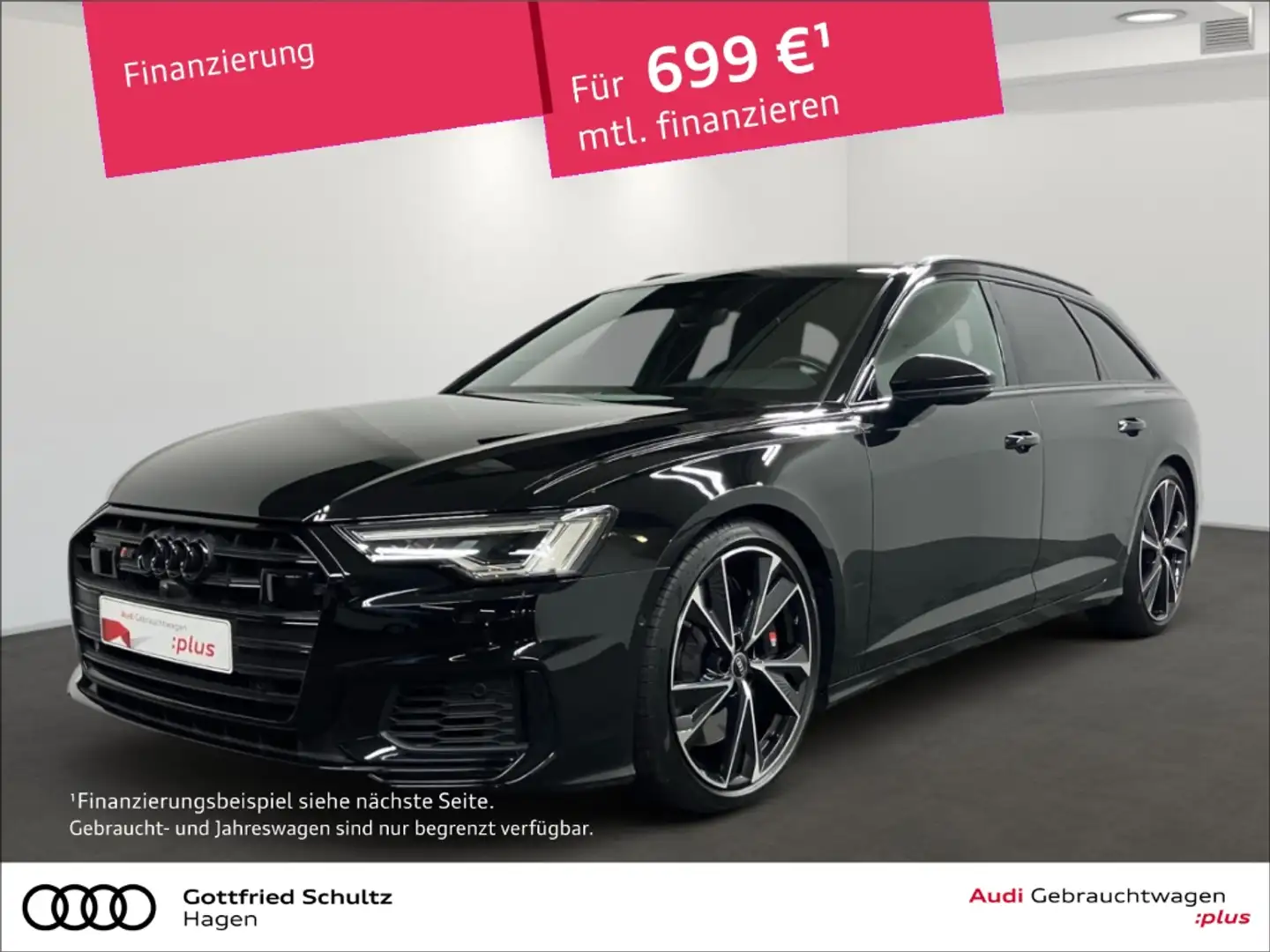 Audi S6 Avant MATRIX PAN NAV B&O HUD STANDHZ Schwarz - 1