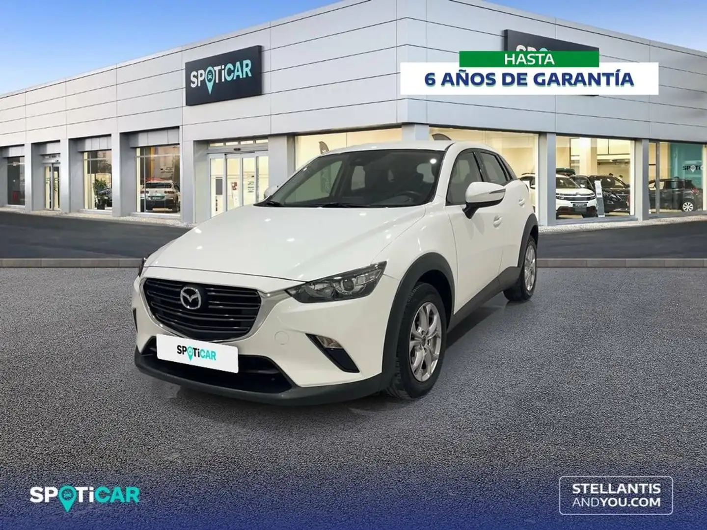 Mazda CX-3 2.0 G 89kW (121CV) 2WD Zenith Weiß - 1