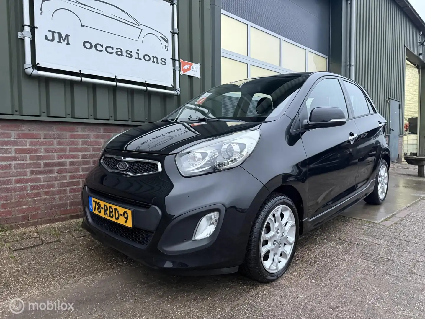 Kia Picanto 1.0 CVVT Comfort Pack|Airco|Led|Sport velgen| Zwart - 2