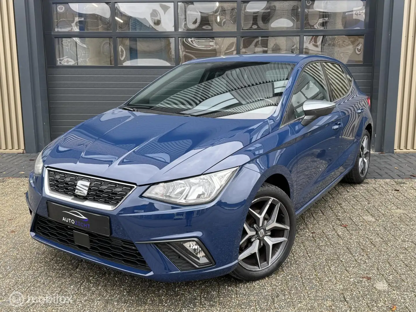 SEAT Ibiza 1.0 TSI Excellence | Carplay | Stoelverw | ACC | Bleu - 2