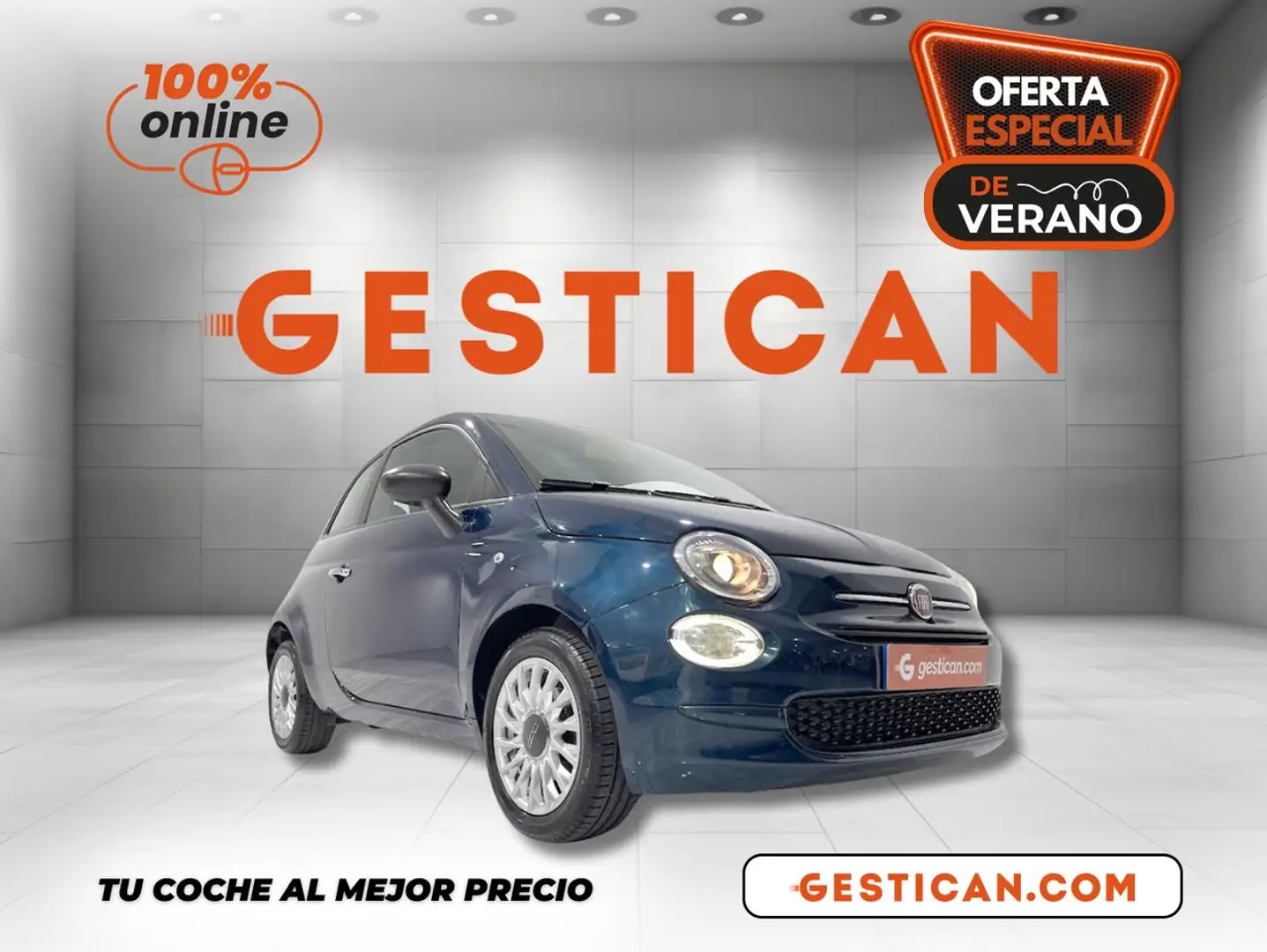 Fiat 500 Connect 1.0 Hybrid 51KW (70 CV) Azul - 1