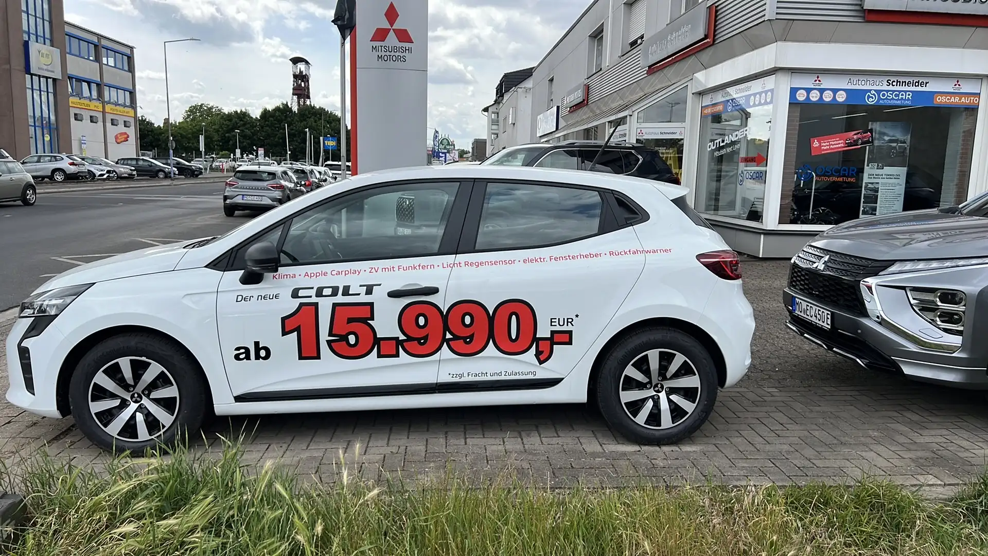 Mitsubishi Colt 1.0 BASIS Blanco - 1