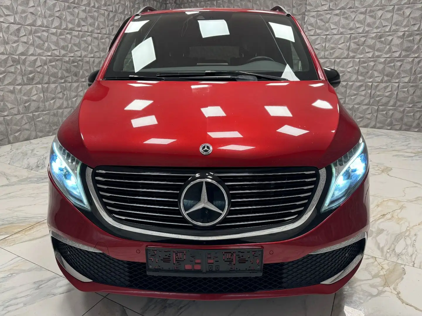 Mercedes-Benz EQV 300 EQV 300 lang ***VOLLLLLLLLL*** Rot - 2