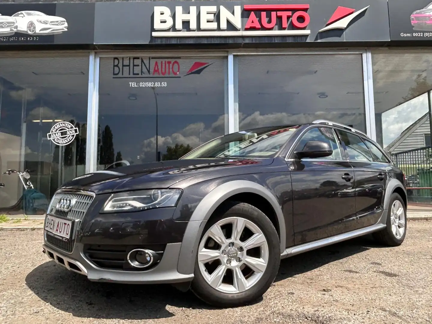 Audi A4 allroad 2.0 TDi Quattro/NAVI/AIRCO/CUIR BEIGE Noir - 1