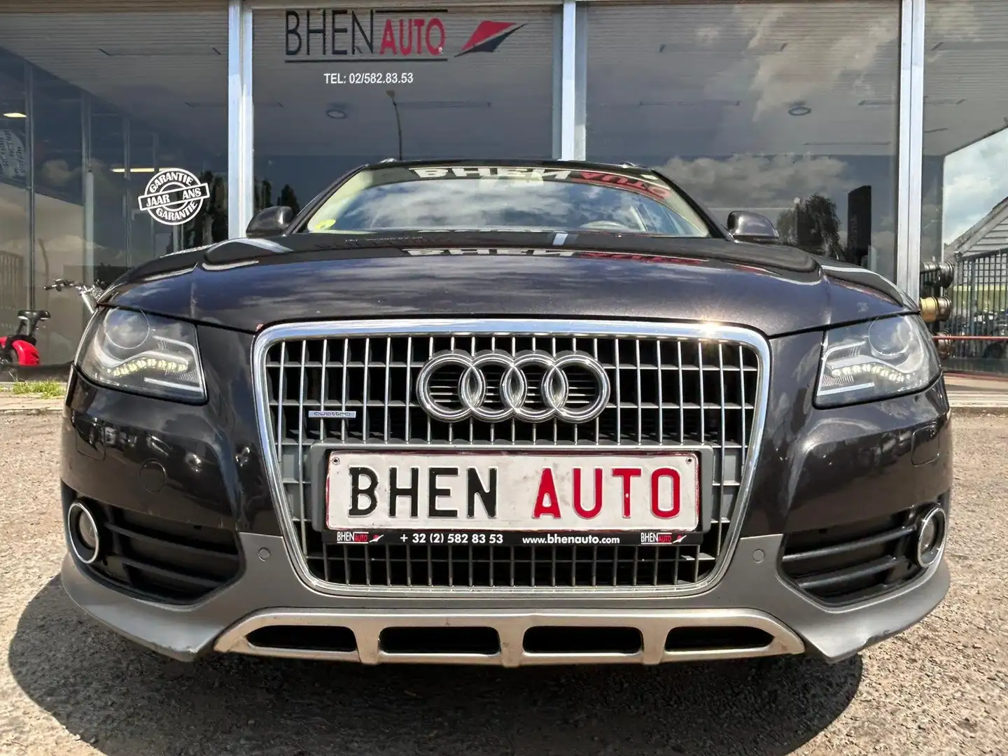 Audi A4 allroad 2.0 TDi Quattro/NAVI/AIRCO/CUIR BEIGE Noir - 2