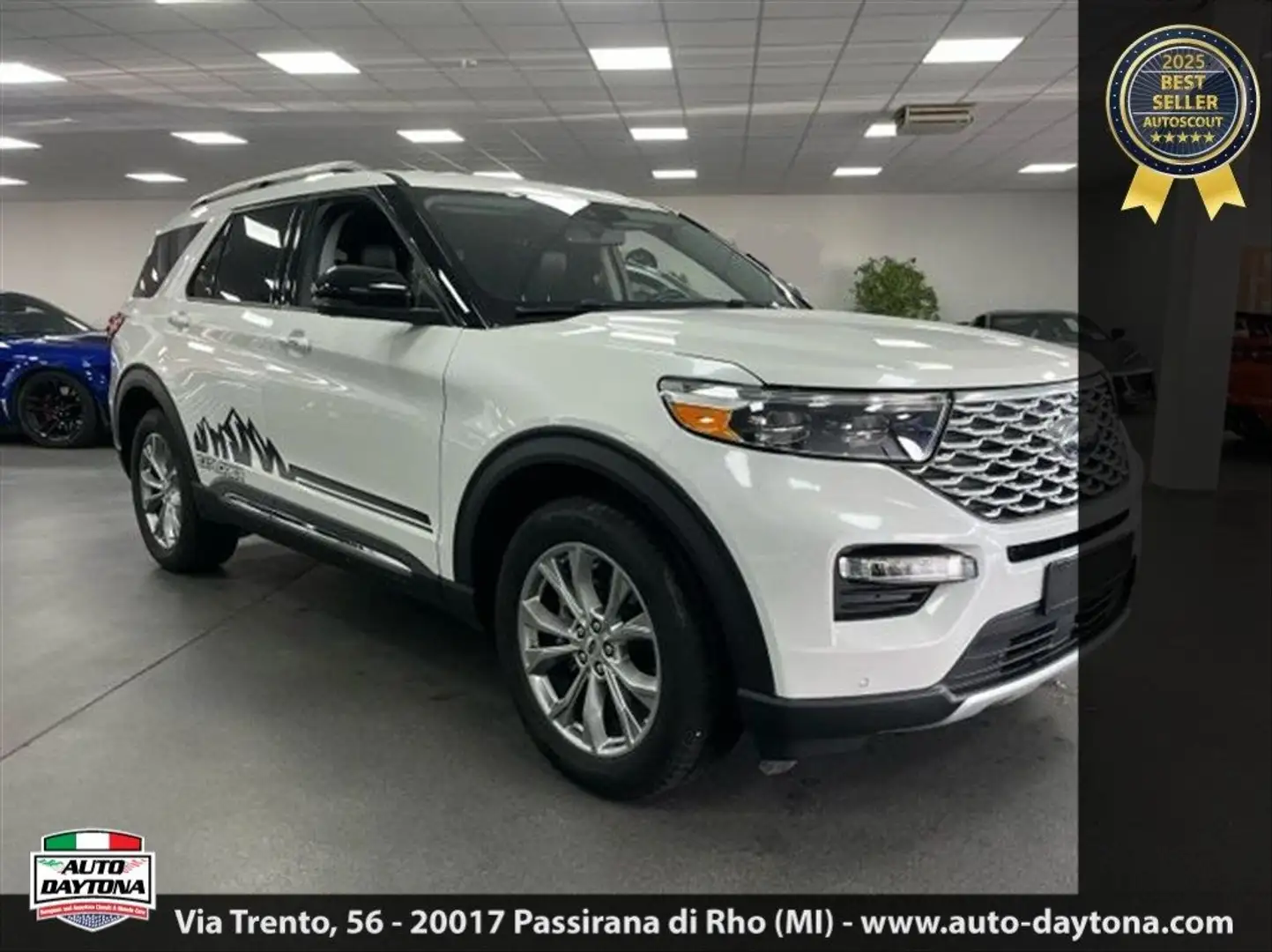 Ford Explorer 3.0 PHEV 450 CV A10 4x4 Limited *(Blocco Prezzo) Blanco - 2