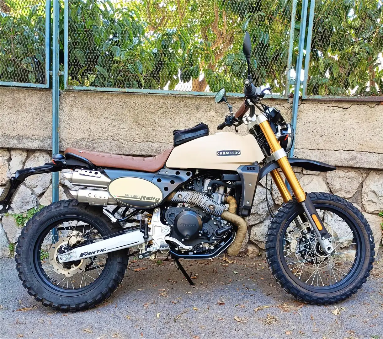 Fantic Caballero 500 rally Beżowy - 1