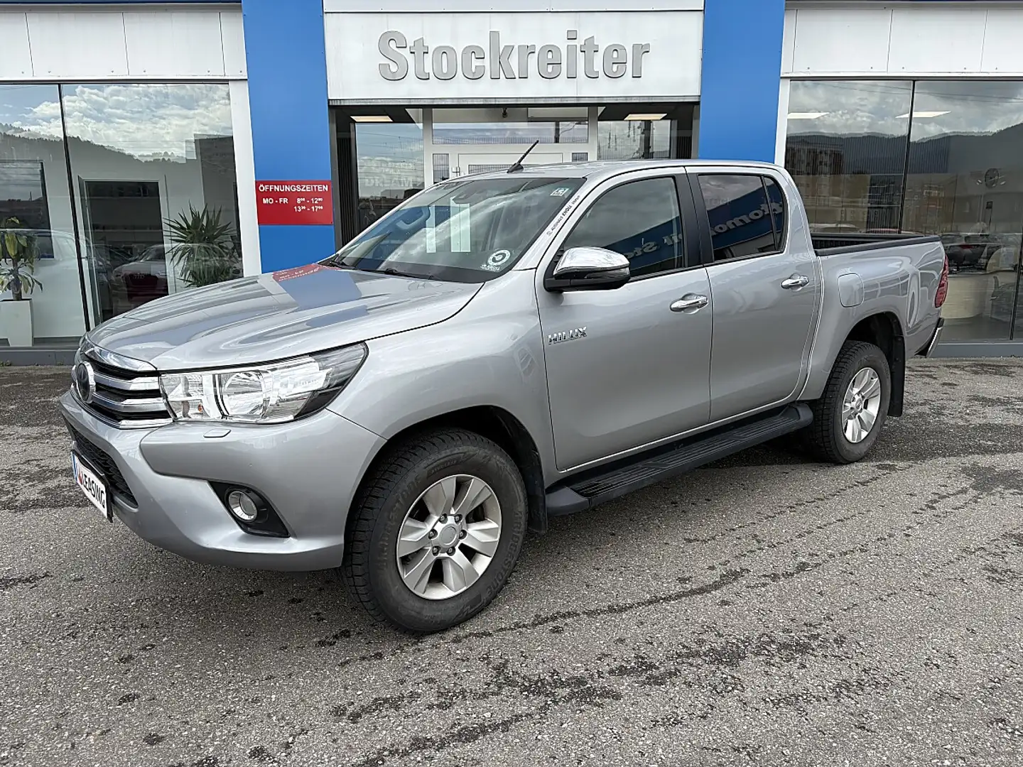 Toyota Hilux DK Active 4x4 2,4 D-4D Aut.*AHK*KAMERA*TEMPO*FR... Silber - 1