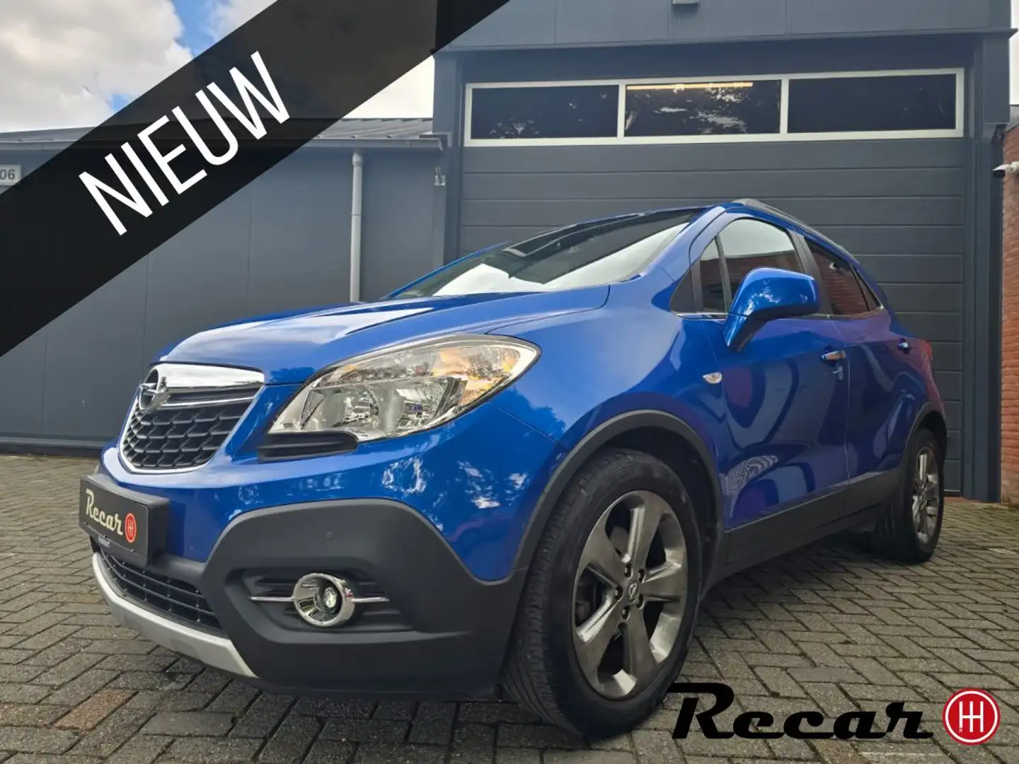 Opel Mokka 1.4 T Cosmo/Camera/Navi/Pdc/Cruise/Trekhaak Blauw - 1