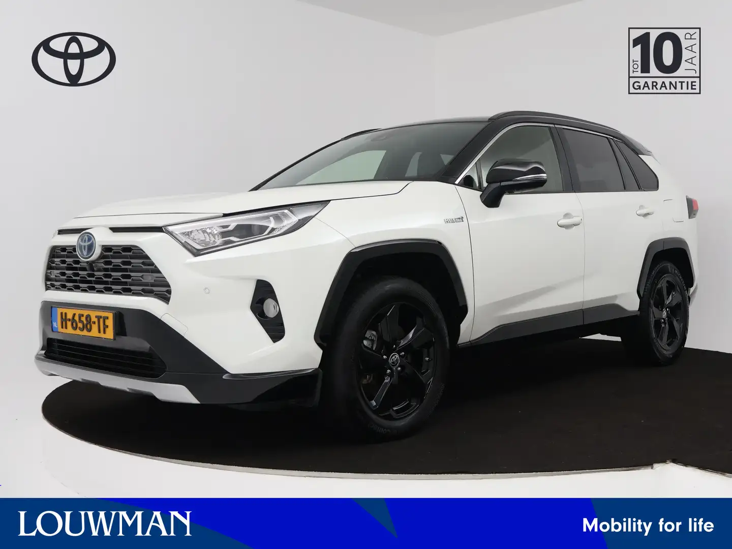 Toyota RAV 4 2.5 Hybrid Bi-Tone | Navigatie | JBL | PDC | Wit - 1