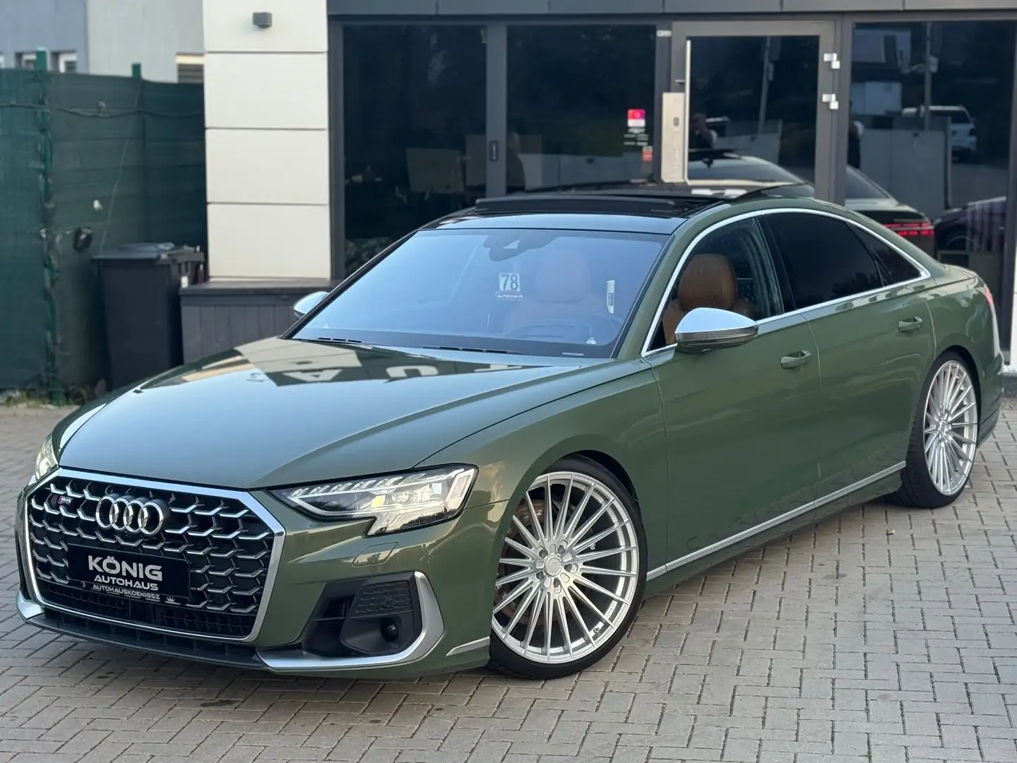 Audi S8 4.0 TFSI quattro*EINZELSTÜCK*360*MATRIX*22Z.* Vert - 2