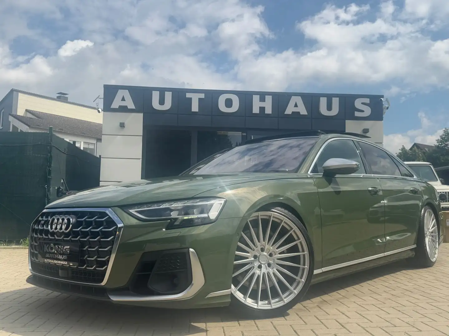 Audi S8 4.0 TFSI quattro*EINZELSTÜCK*360*MATRIX*22Z.* Grün - 1