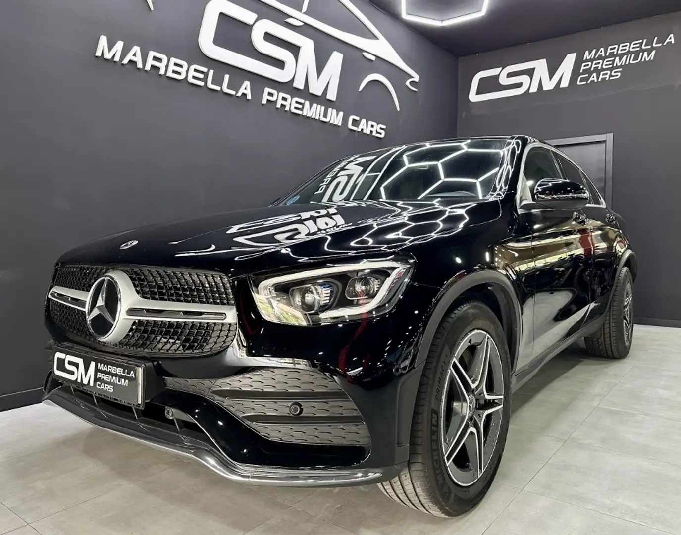 Mercedes-Benz GLC 220 Coupé 220d 4Matic 9G-Tronic Zwart - 1