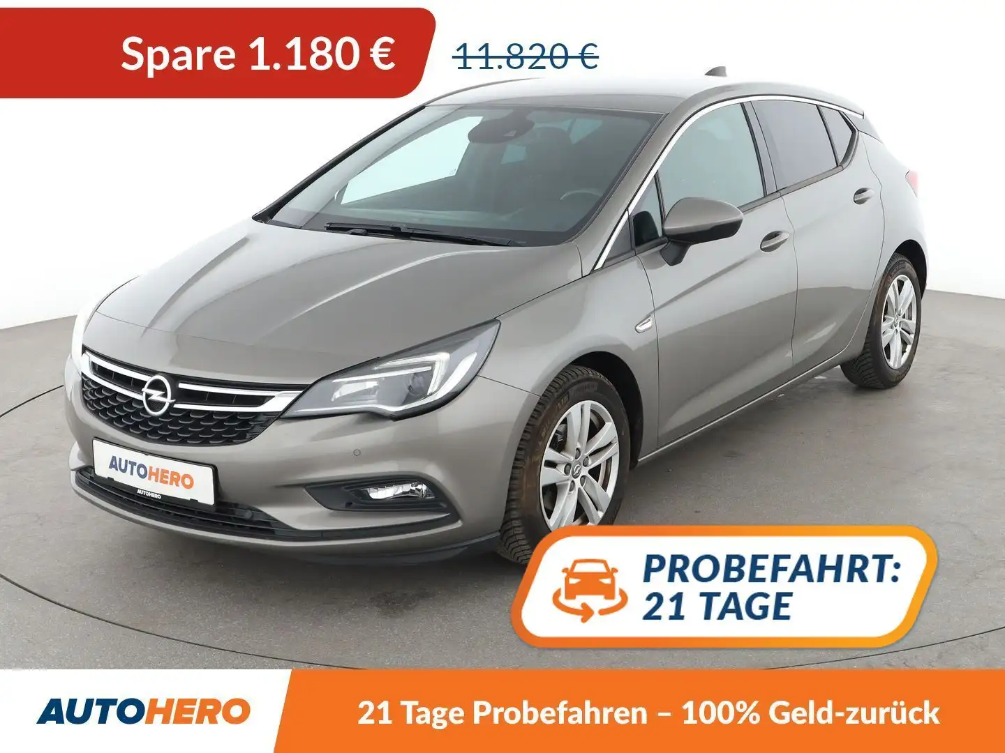 Opel Astra 1.4 SIDI Turbo Dynamic*NAVI*CAM*PDC*SHZ*SPUR* Beige - 1