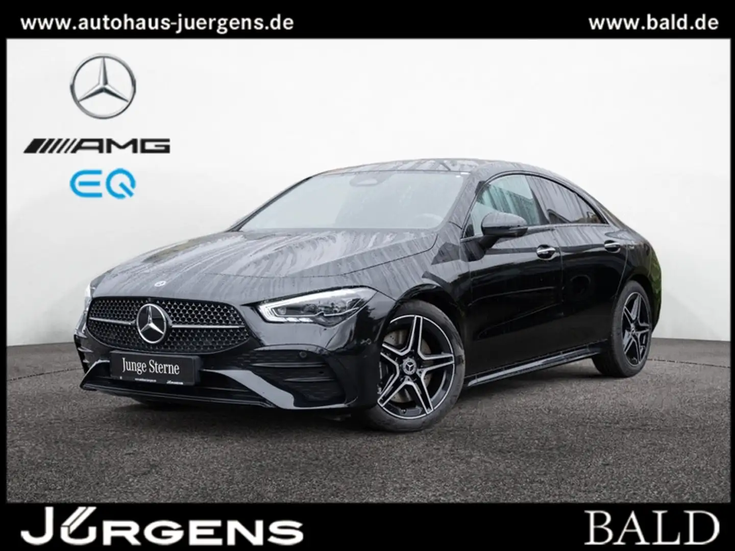 Mercedes-Benz CLA 250 4M Coupé AMG-Sport/Pano/Burm/Stdhz/Night Schwarz - 1