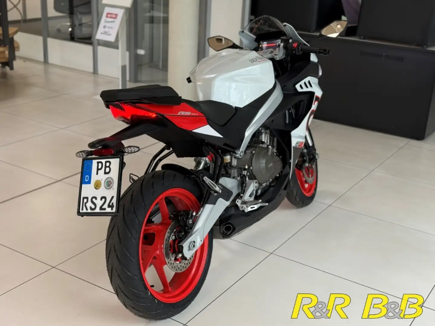 Aprilia RS 457 E5+ ABS+ATC+AEM+TFT+LED+ALU+GARANTIE White - 2