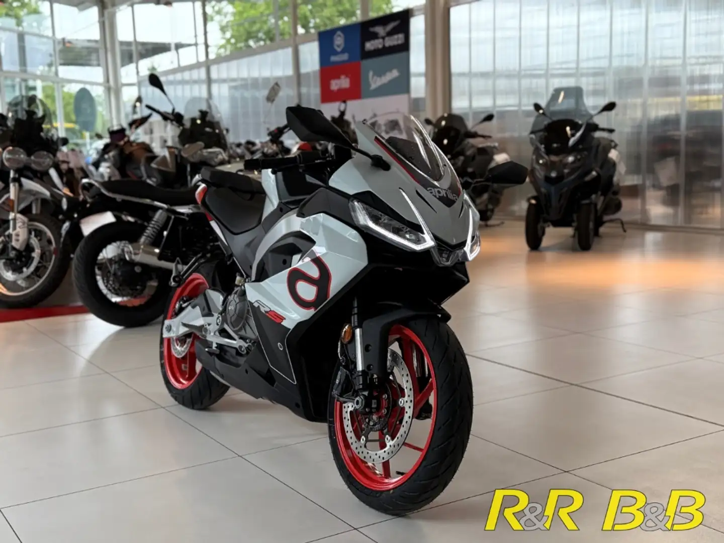 Aprilia RS 457 E5+ ABS+ATC+AEM+TFT+LED+ALU+GARANTIE White - 1