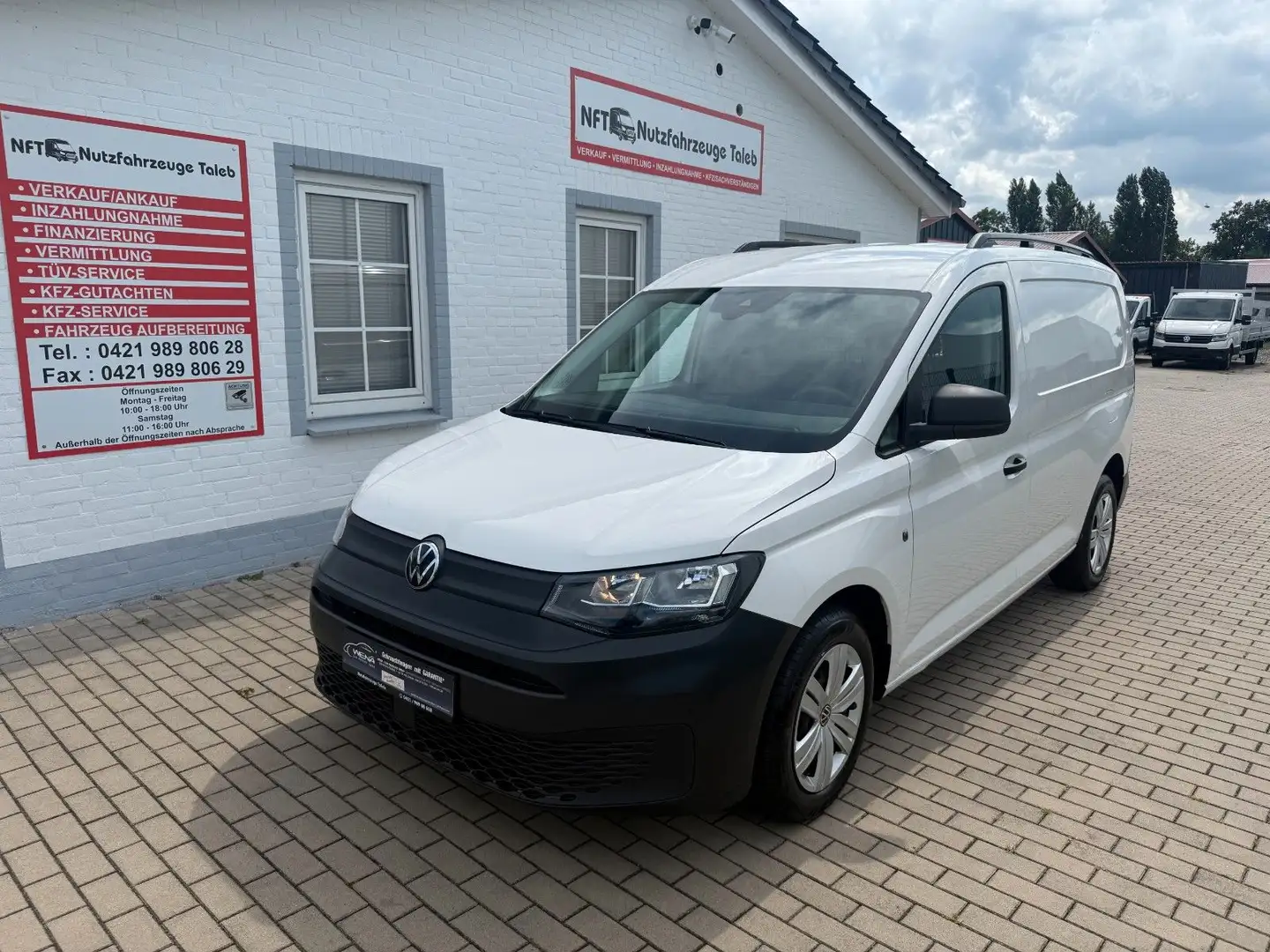 Volkswagen Caddy MAXI /1HAND/KLIMA/TÜVNEU/ Weiß - 1