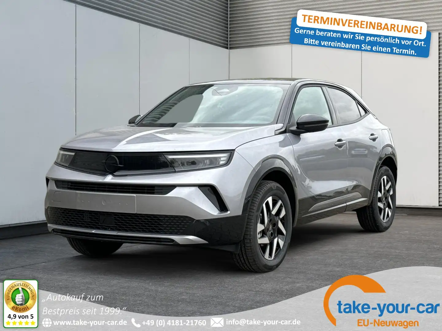 Opel Mokka GS KAMERA+LED+PDC+17 LM 1.2 Turbo AT8 96kW (130... Grau - 1