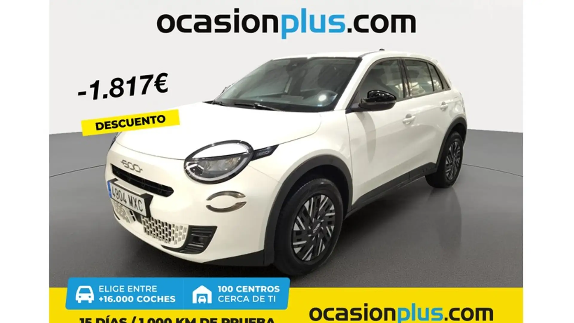 Fiat 600 1.2 MHEV DDCT 74kW Blanco - 1