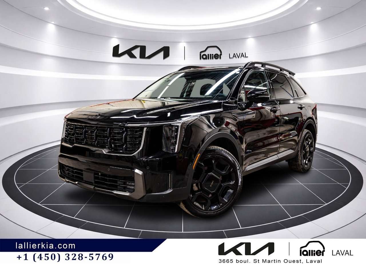 2025 Kia Sorento X-Line Limited | Jamais accidenté | Toit panoramiq