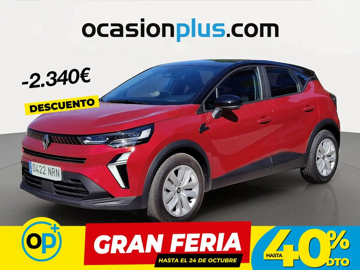 Renault Captur E-Tech Full Hybrid Evolution 117kW Rojo - 1