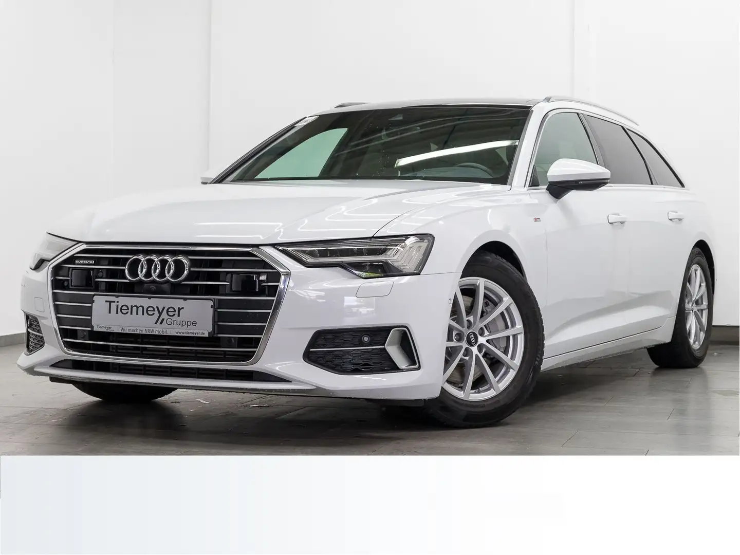 Audi A6 45 TFSI Q S LINE PANO ST.HEIZ LEDER MAT Weiß - 2