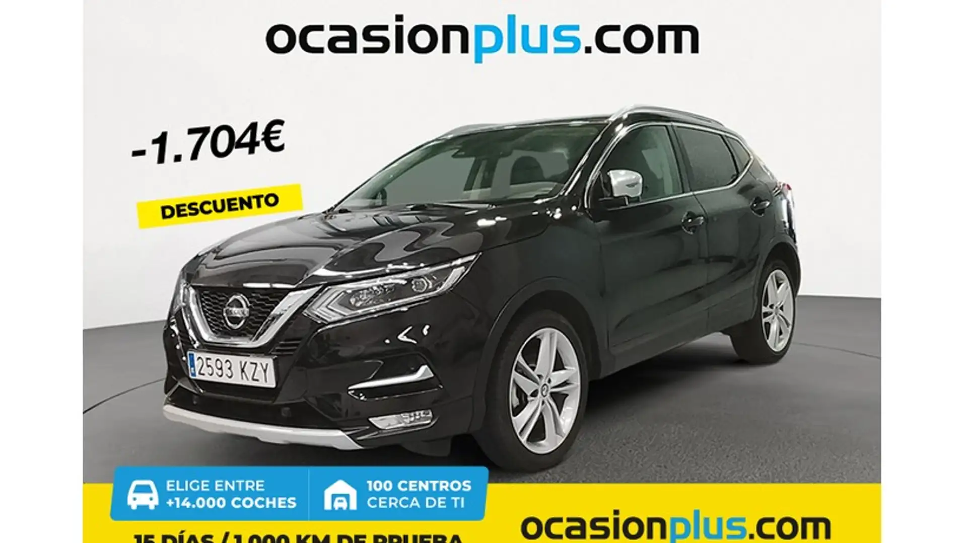 Nissan Qashqai 1.3 DIG-T N-Connecta 4x2 103kW Noir - 1