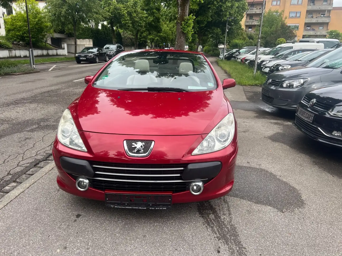 Peugeot 307 CC Cabrio- Tendance Rot - 1