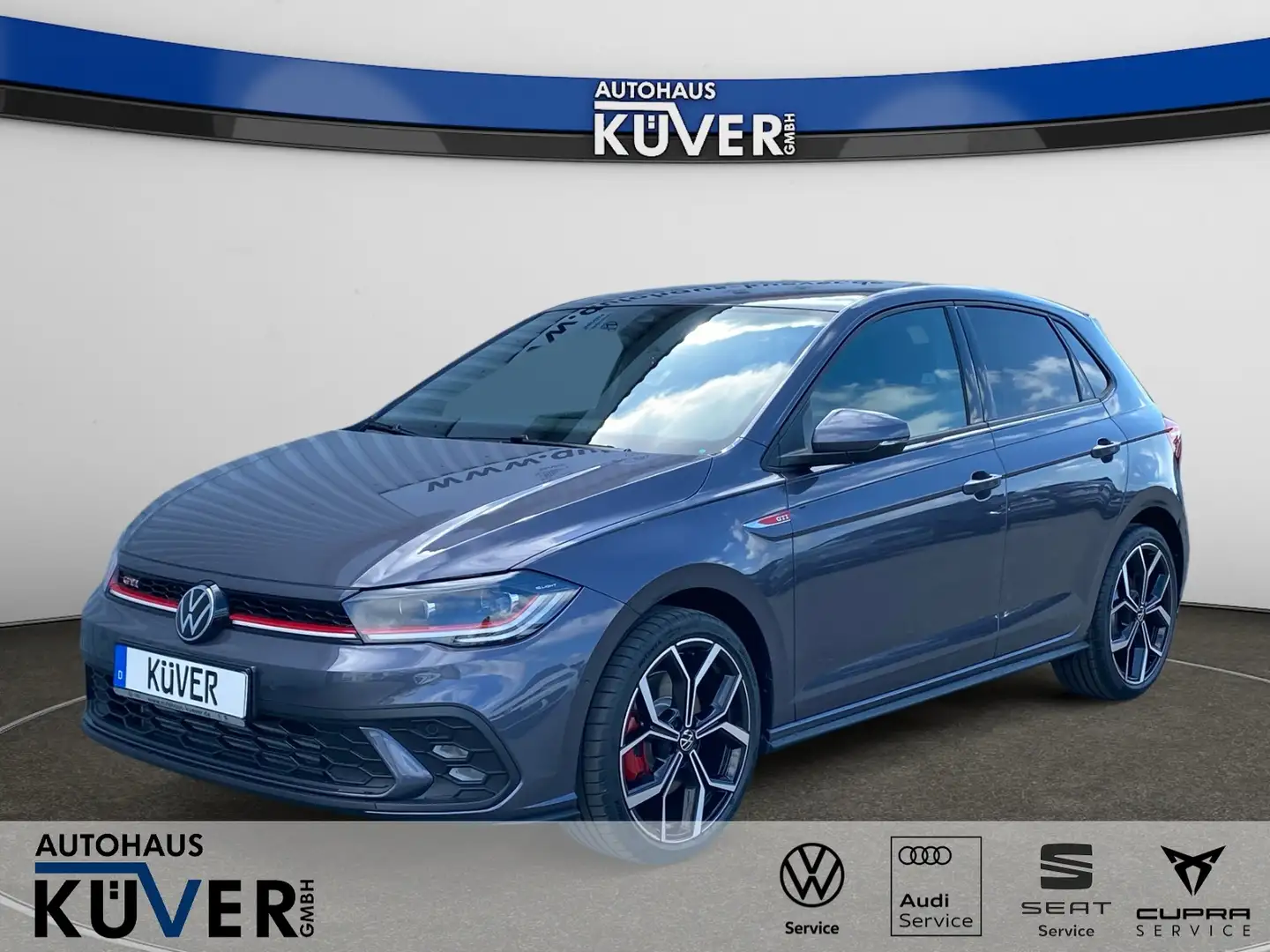 Volkswagen Polo GTI 2,0 TSI DSG Navi+ACC+Matrix+IQ+Shzg+18´´ Grau - 1