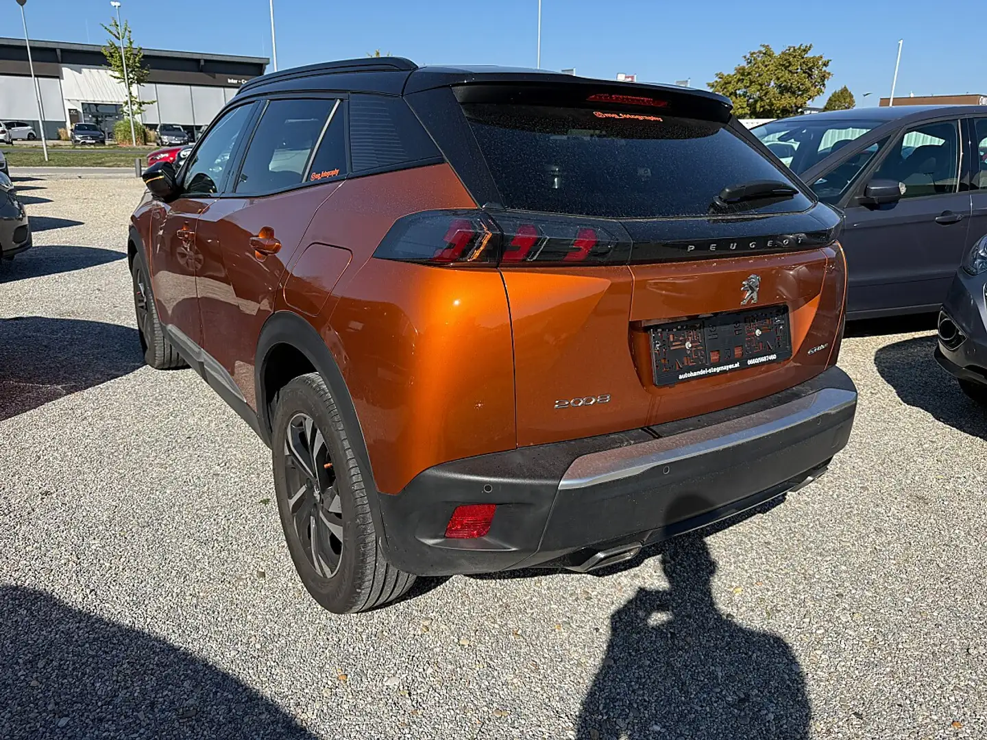 Peugeot 2008 1.2 PureTech 130 GT Line (EURO 6d) Orange - 2