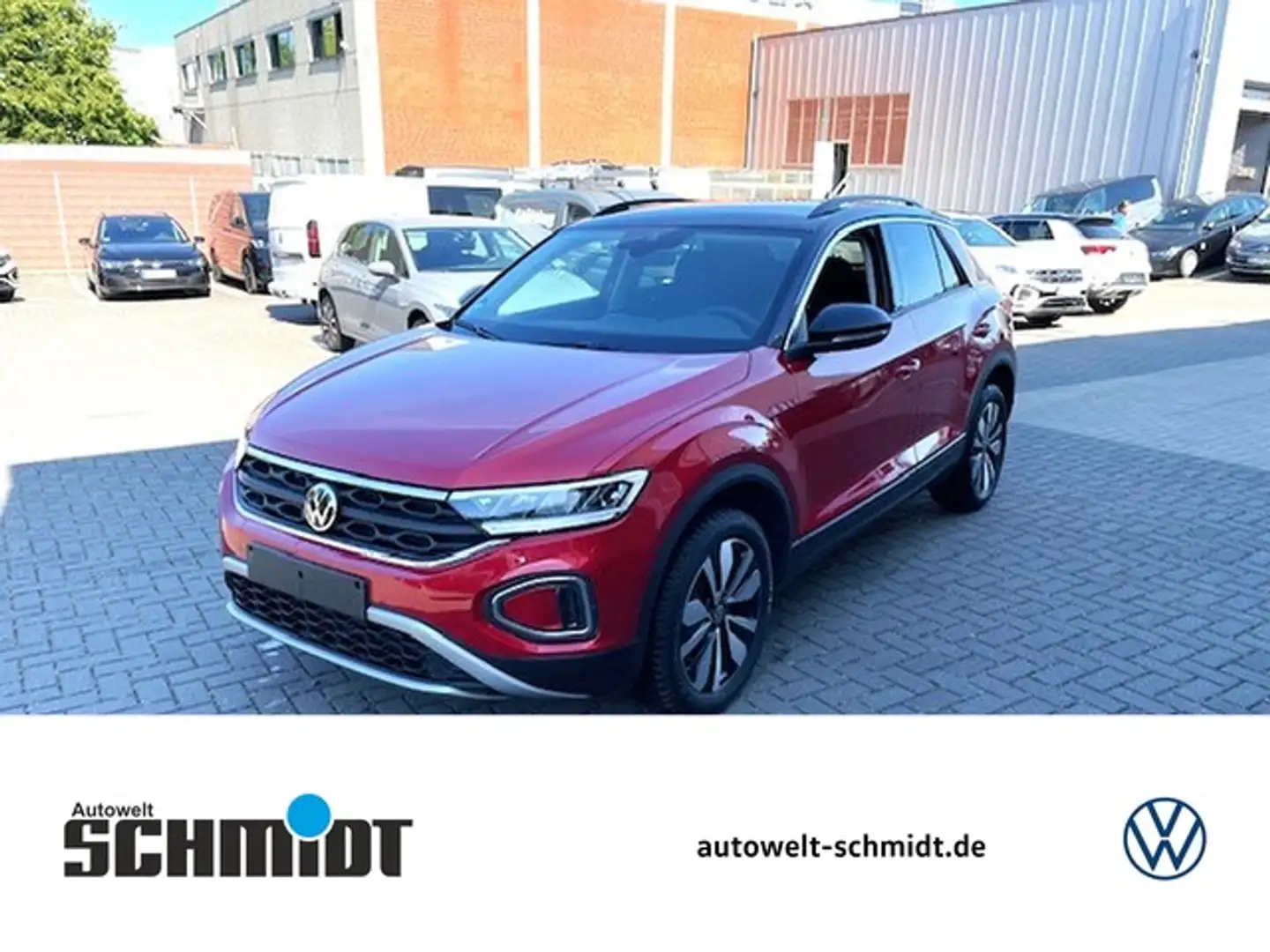 Volkswagen T-Roc 1.5TSi DSG Move R-Kamera ACC NaviMedia LED 1Zoll Rot - 1