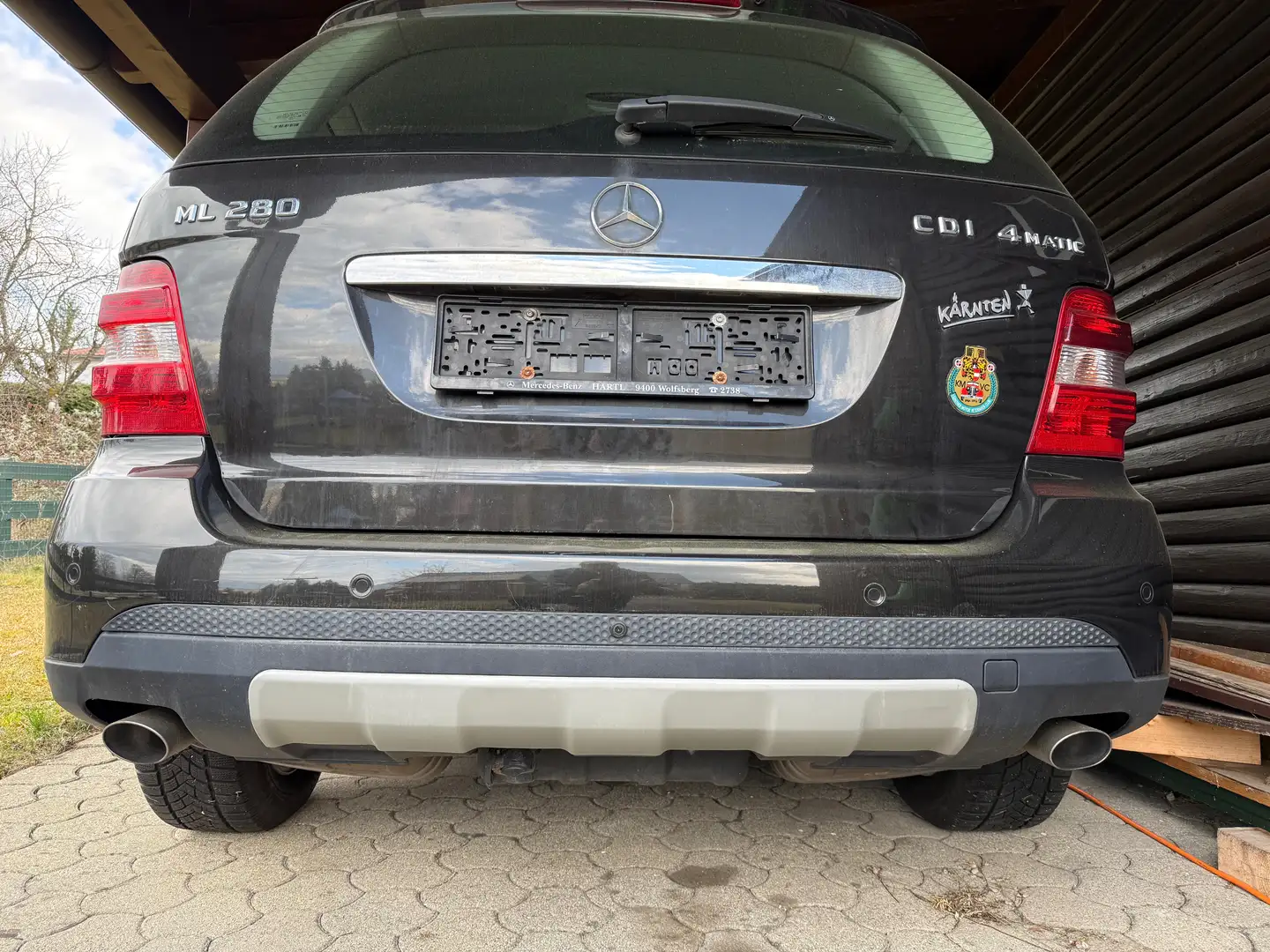 Mercedes-Benz ML 280 ML 280 CDI 4MATIC Aut. Schwarz - 2