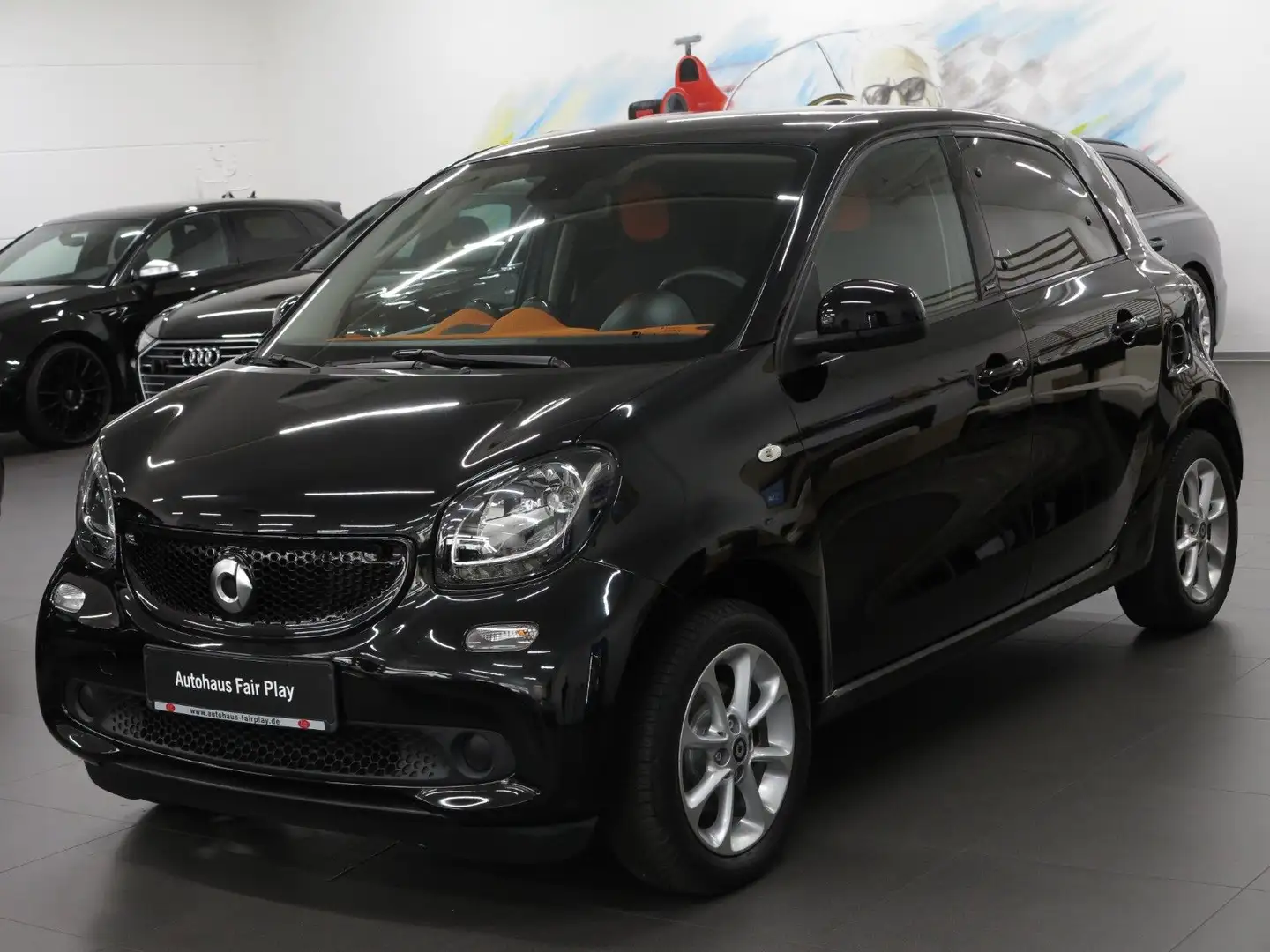 smart forFour KLIMA/UNFALLFREI/TOPZUSTAND! Schwarz - 1