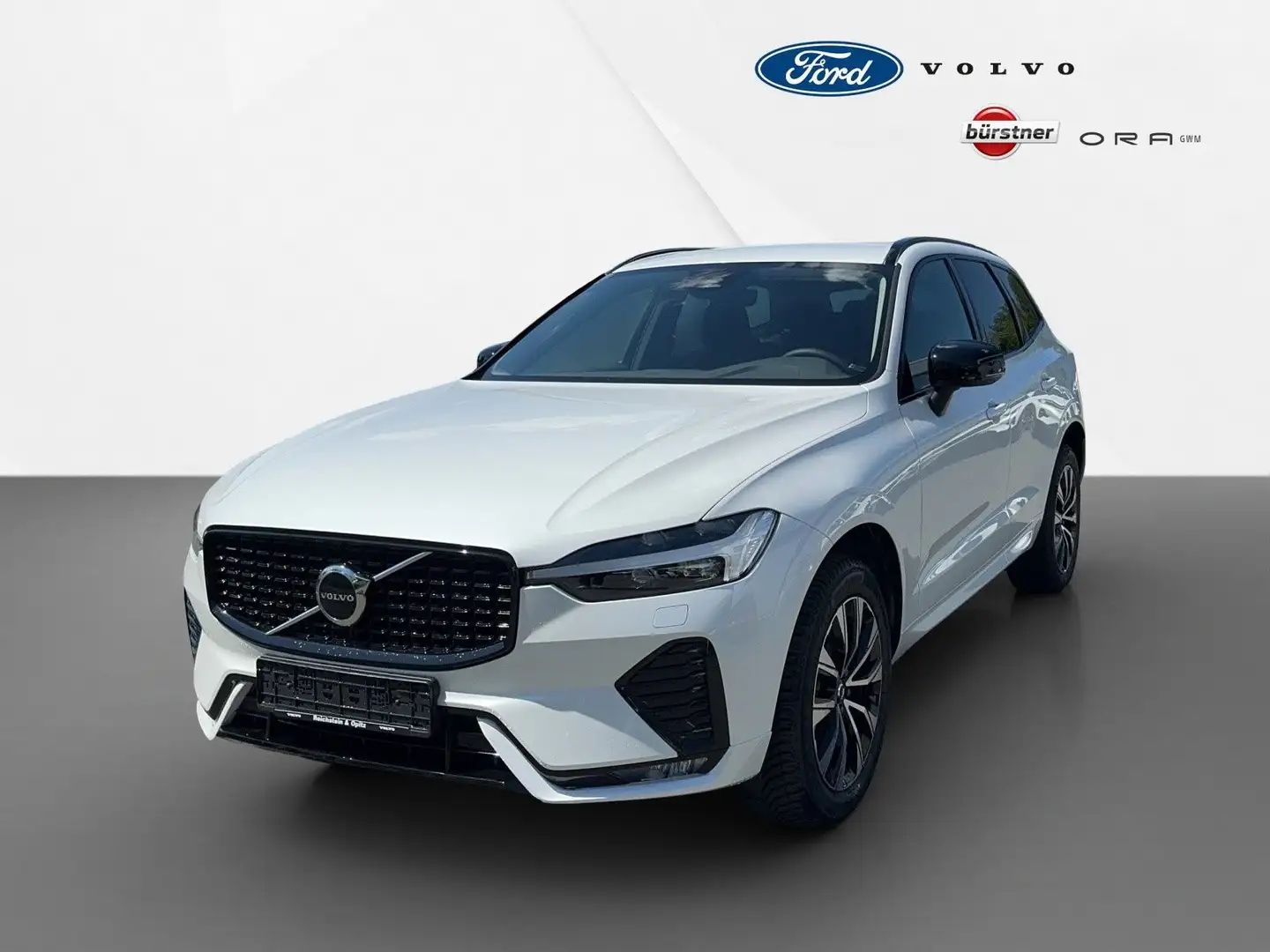 Volvo XC60 B4 D AWD Aut. Plus Dark +ACC +Voll-LED Weiß - 1