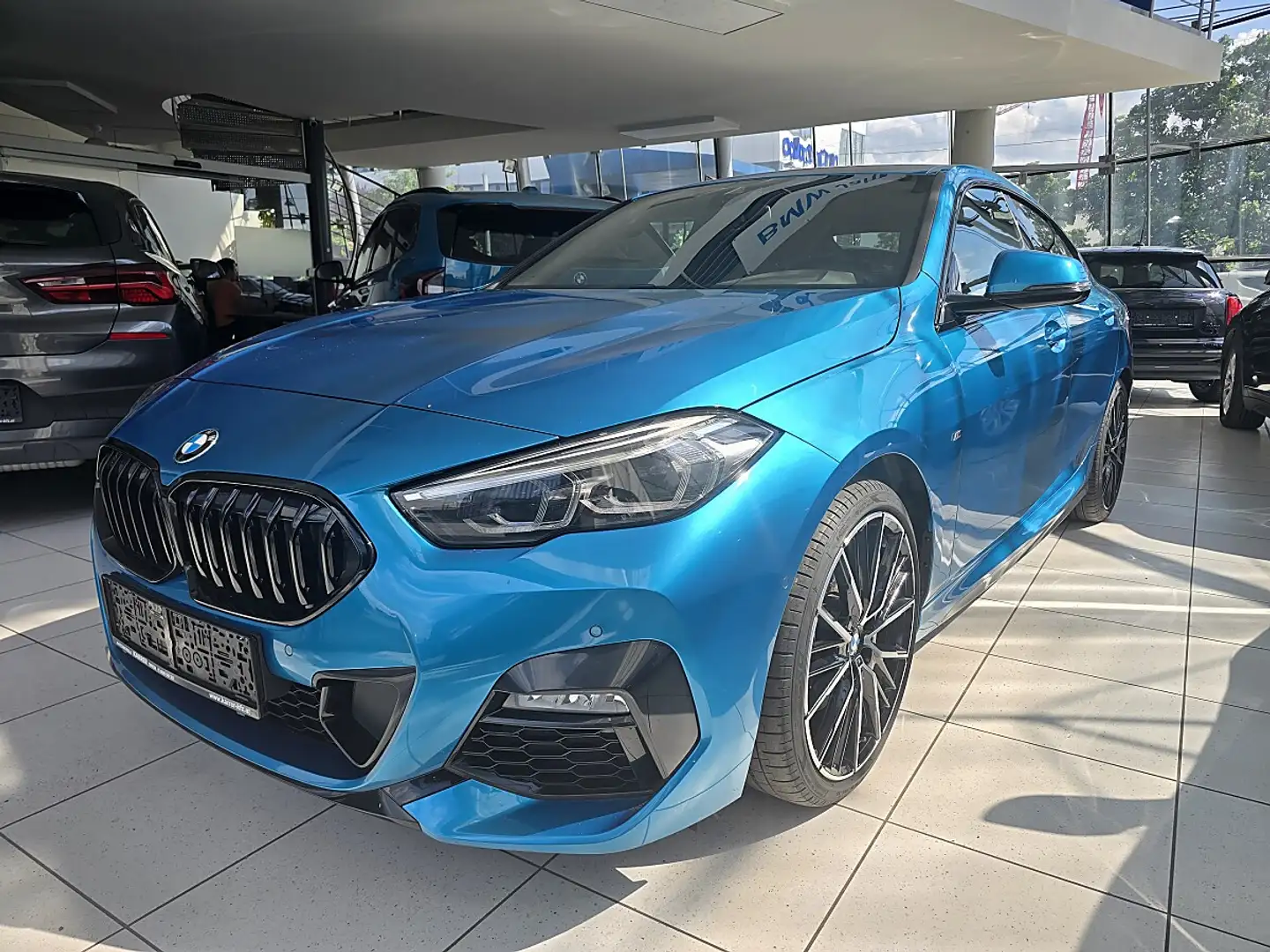 BMW 218 i Gran Coupe Aut. M Aerodynamikpaket/AHK/Sports... Blau - 1
