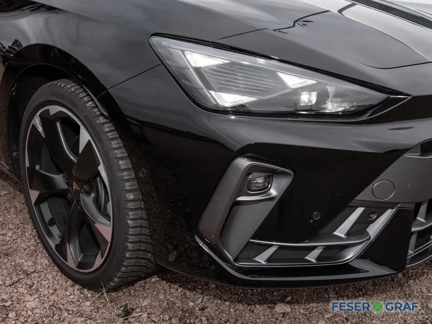 CUPRA Leon 2.0 TDI DSG ST LED/NAVI/AHK/KESSY/ACC/SHZ Schwarz - 2