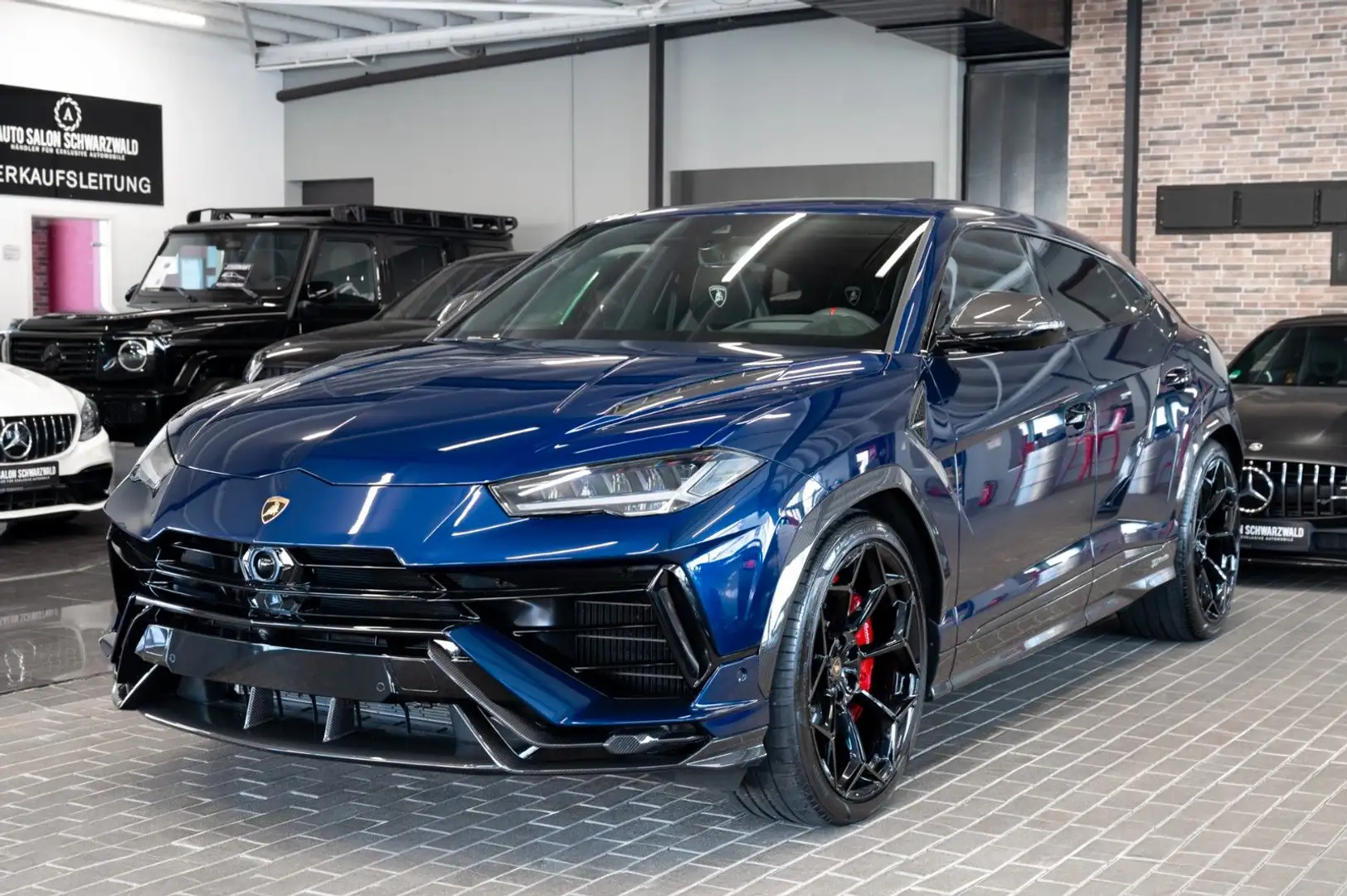 Lamborghini Urus Performante|FULL CARBON|AKRAPOVIC|B&O|VOLL Azul - 2