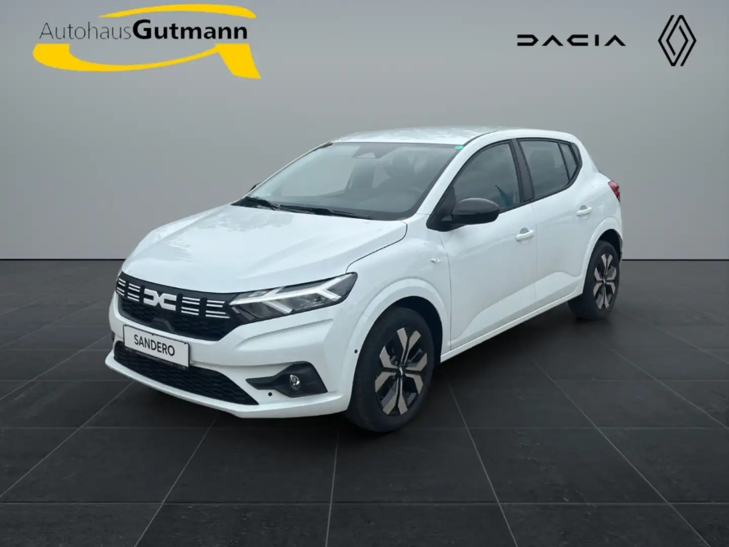 Dacia Sandero III Journey 1.0 TCe 90 EU6e LED Klimaautom Fahrerp Blanc - 1