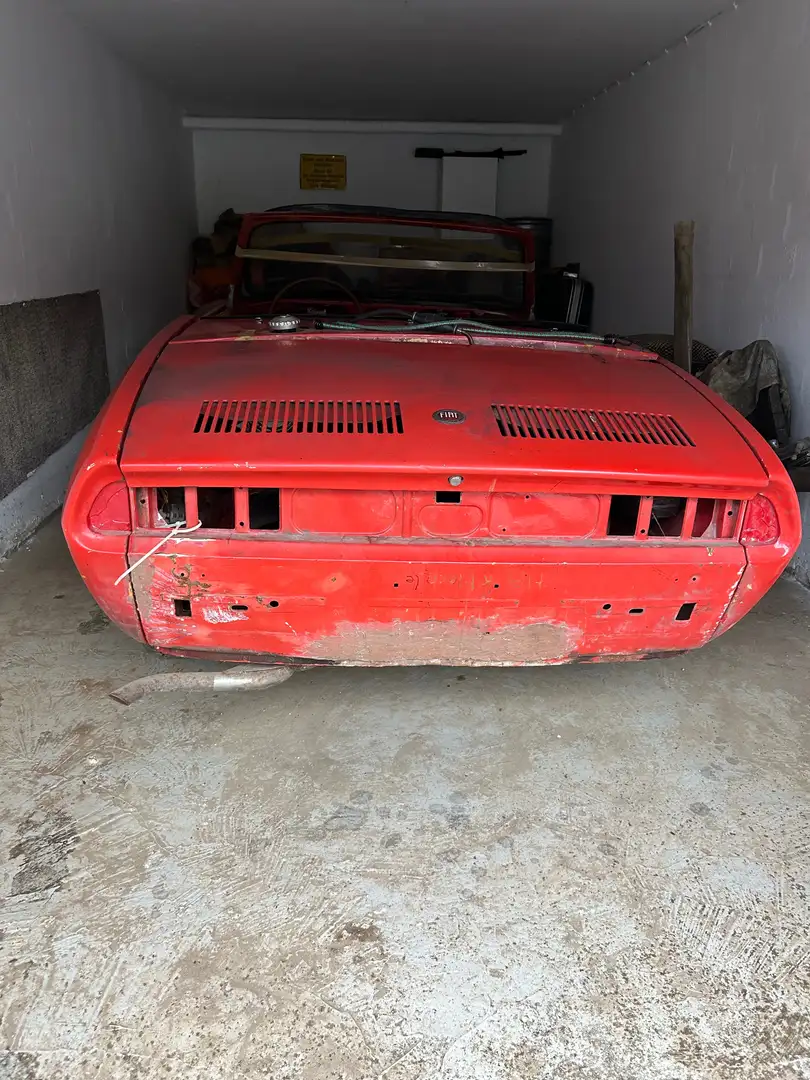 Fiat 850 Sport Spider Rouge - 2