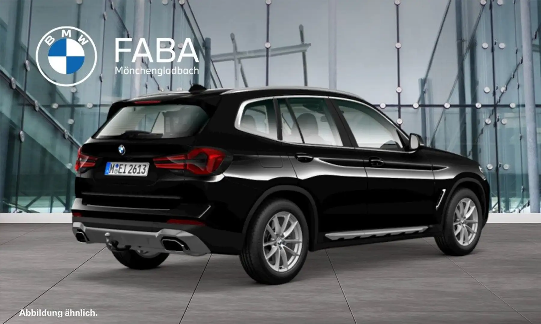 BMW X3 xDrive20d DAB LED WLAN Parkassistent AHK Schwarz - 2