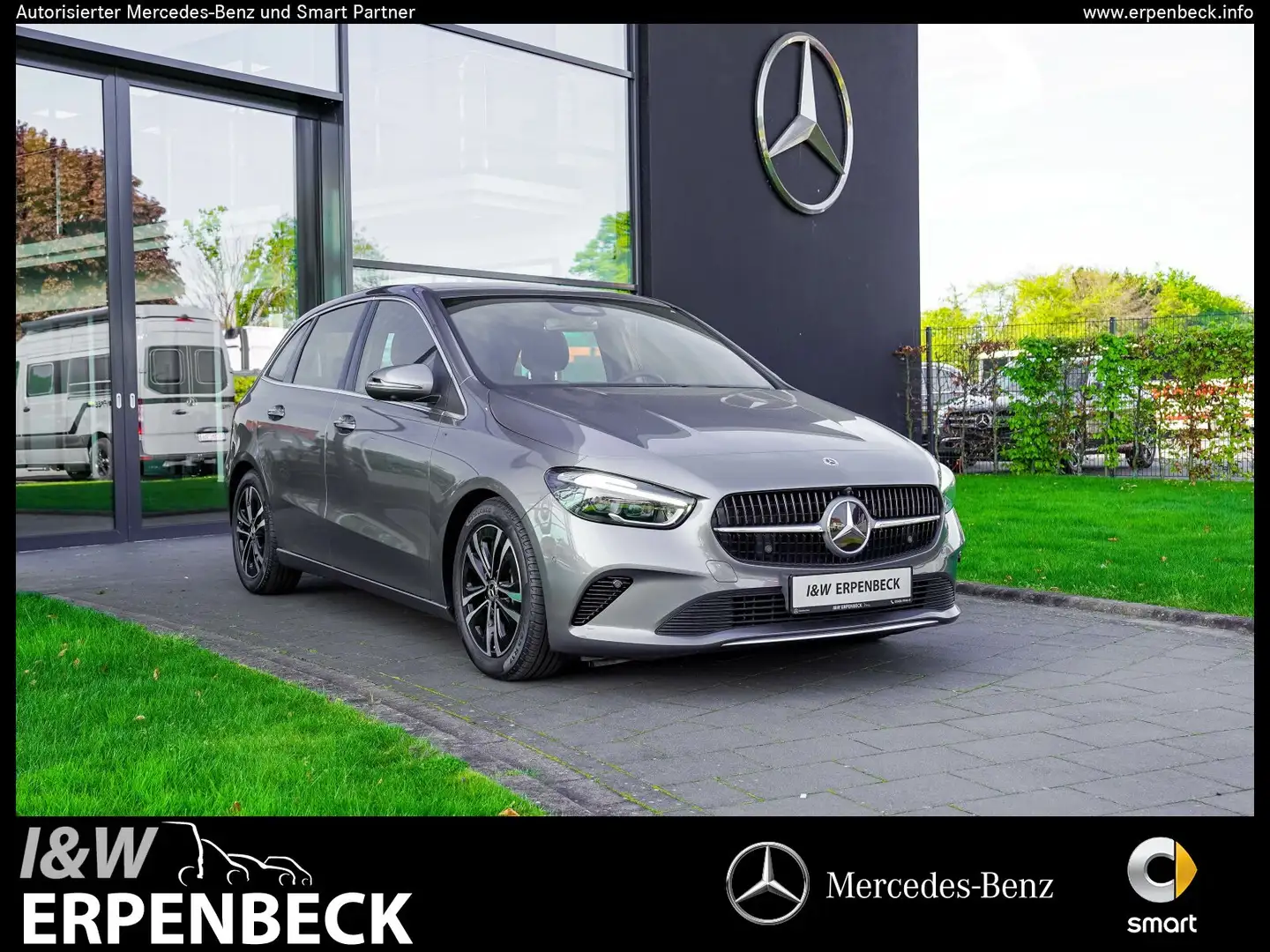 Mercedes-Benz B 200 B 200 Progressive/AHK/360°/Distr/MultiB-LED/SHZ Gri - 1