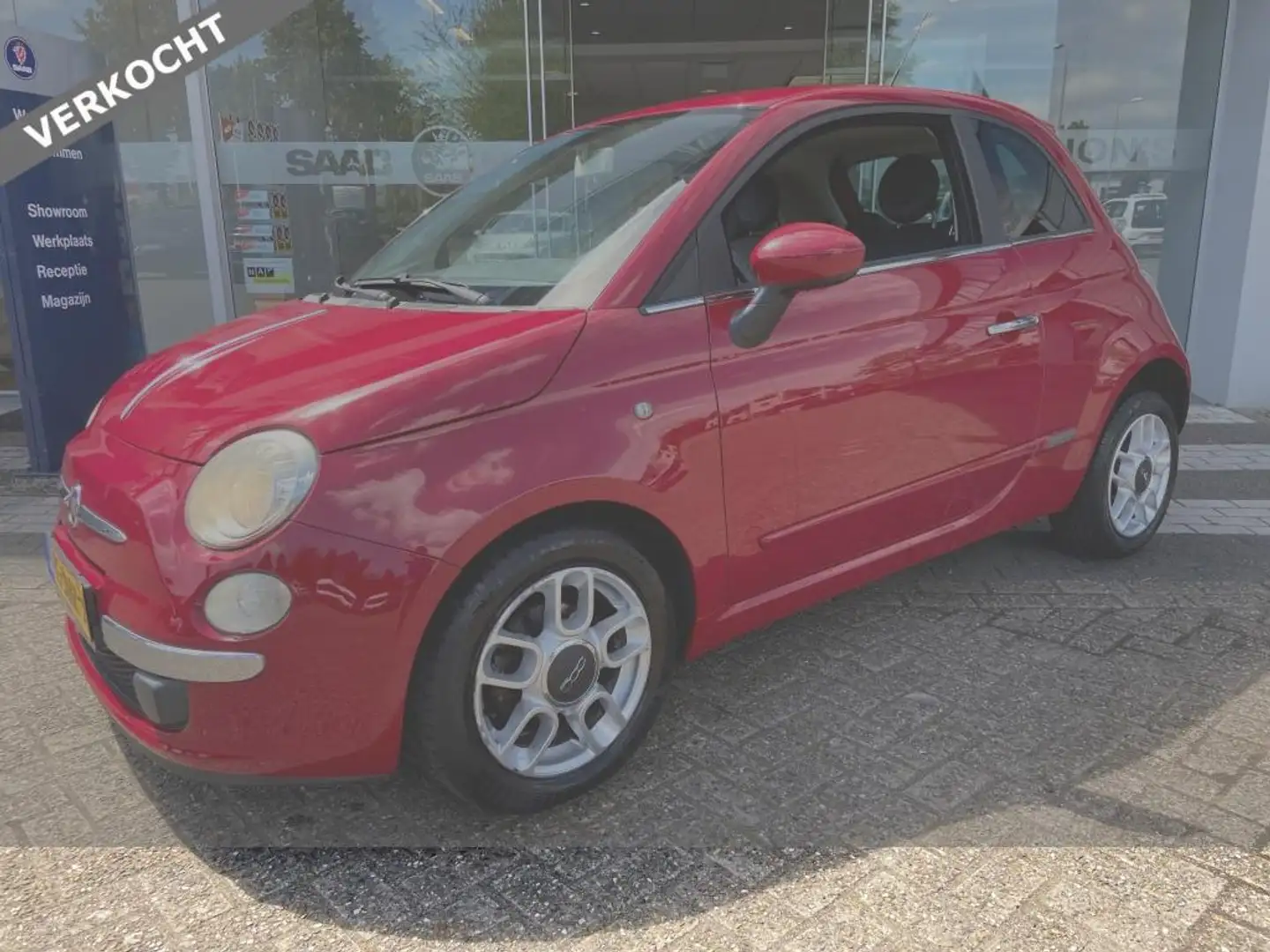 Fiat 500 1.2 Sport VERKOCHT Rood - 1