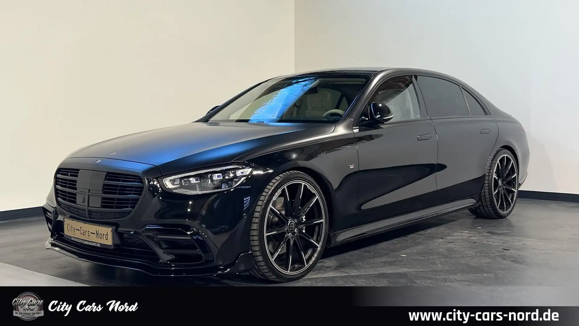 Mercedes-Benz S 500 4Matic L BRABUS B50 FOND-3D-NAPPA Zwart - 1