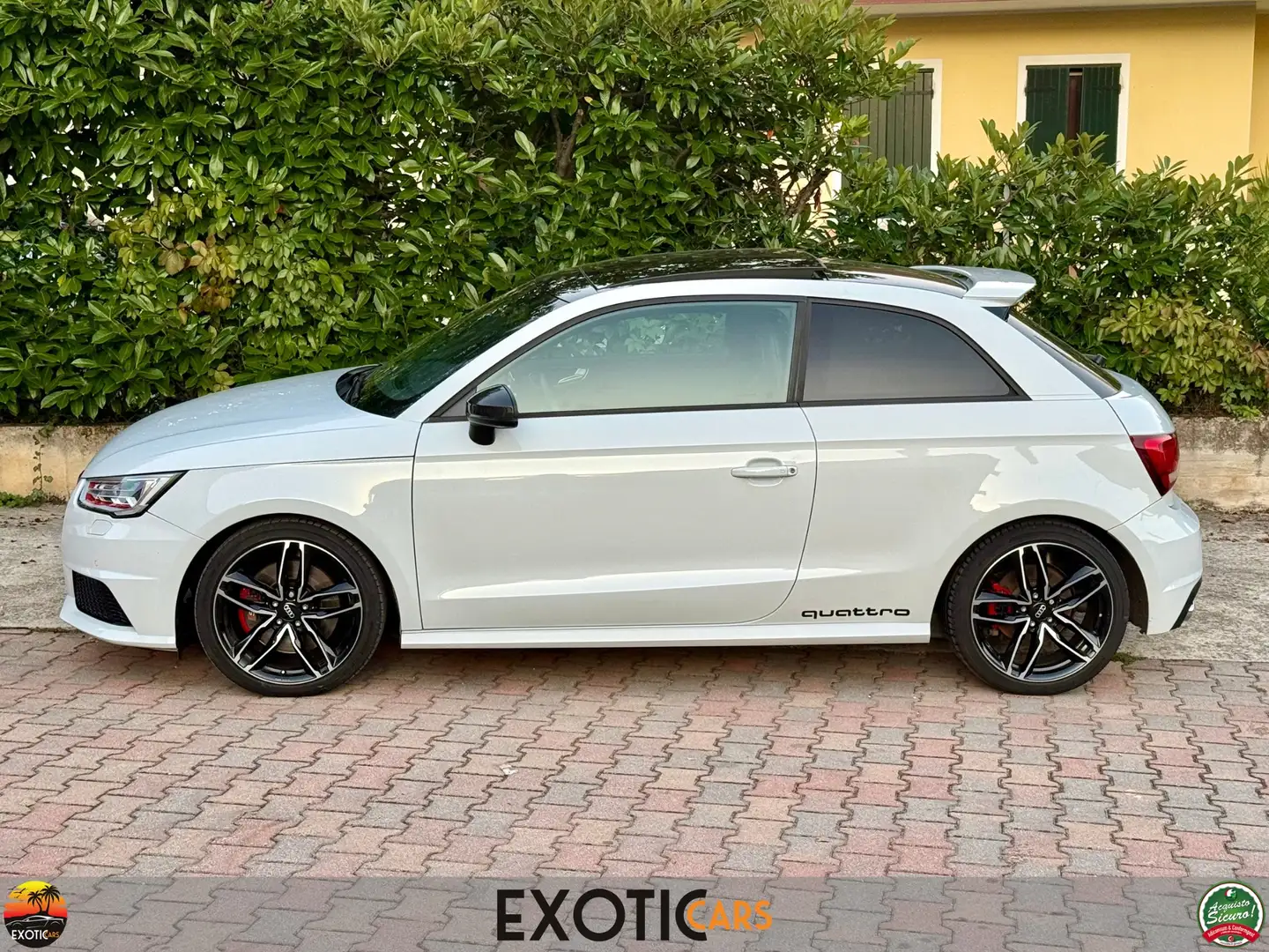 Audi S1 2.0 tfsi quattro - Sedili Guscio - Tetto apribile Bianco - 2