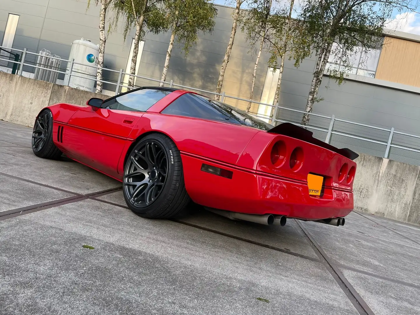 Corvette C4 Rood - 2