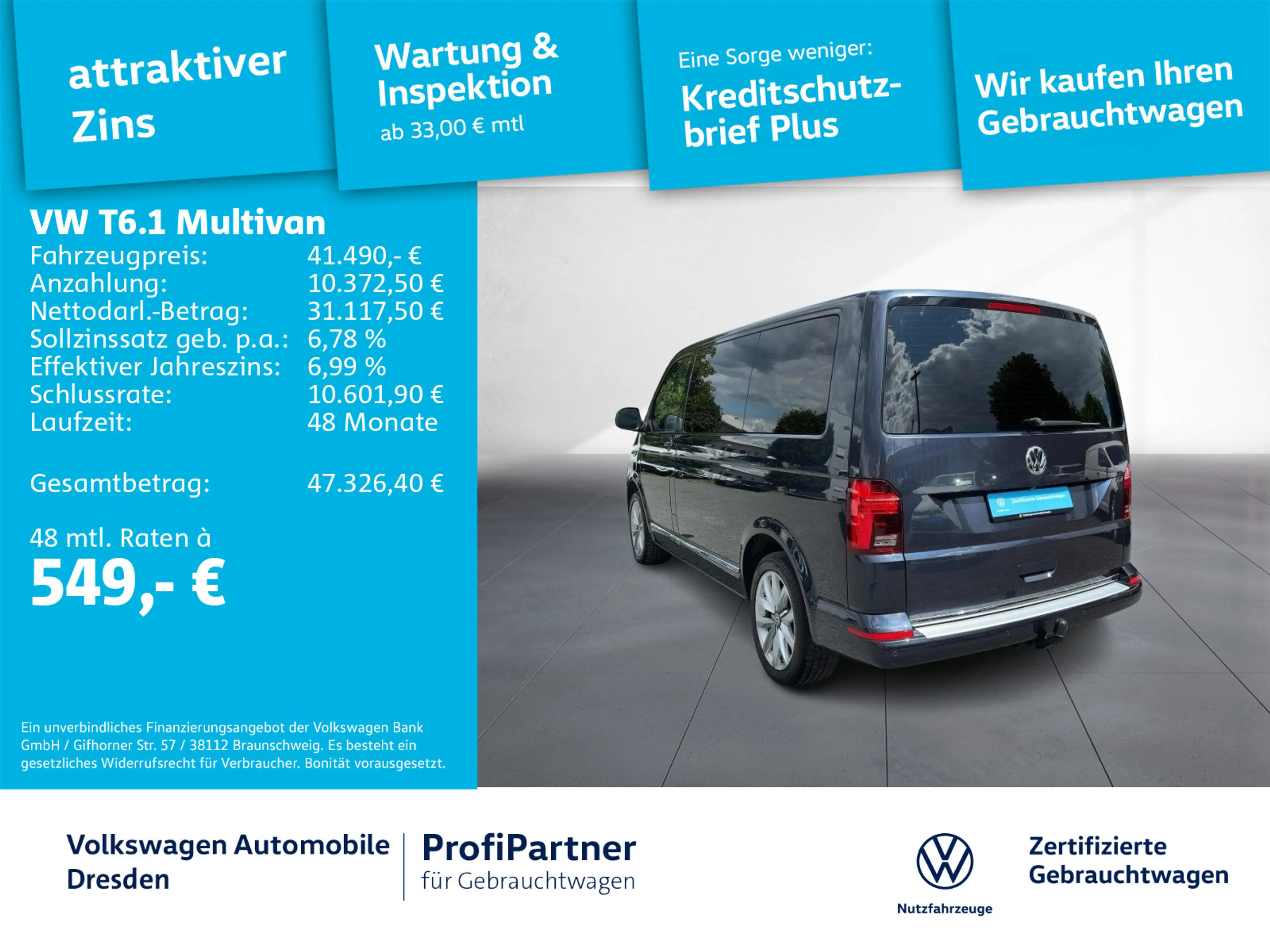 Volkswagen T6.1 Multivan Comfortline — photo 2