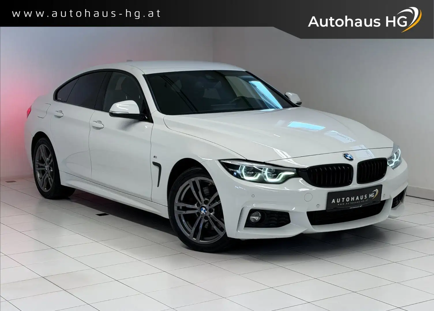 BMW 430 d xDrive Gran Coupe M SPORT*HUD*LED*KEYLESS* Weiß - 1